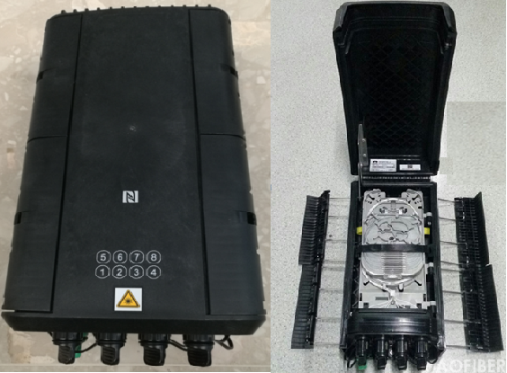 Optical cable splice box type - horizontal(图1)