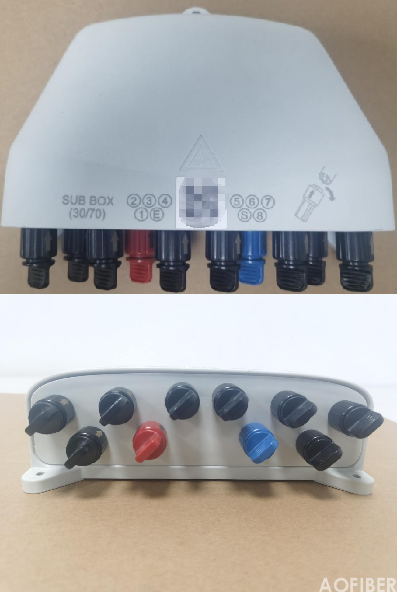 Integrated adapter fiber optic splitter box(图1)